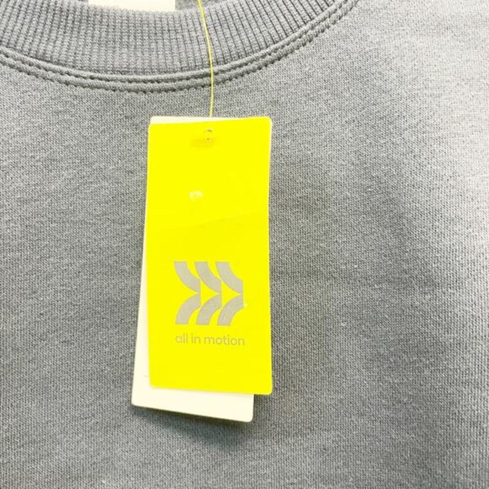 All In‎ Motion Women's Crewneck Sweatshirt Navy Blue Size Medium - Picture 4 of 6